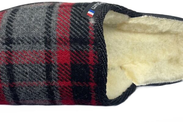 Mule FIP Homme Rouge vue de dessus