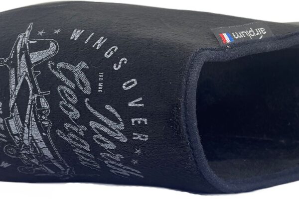 Mule Homme Decolle Noir vue dessus