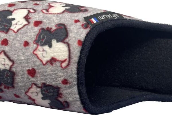 Mule Femme Timinet Gris Airplum vue dessus