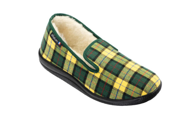 Wantony green men's slippers Airplum