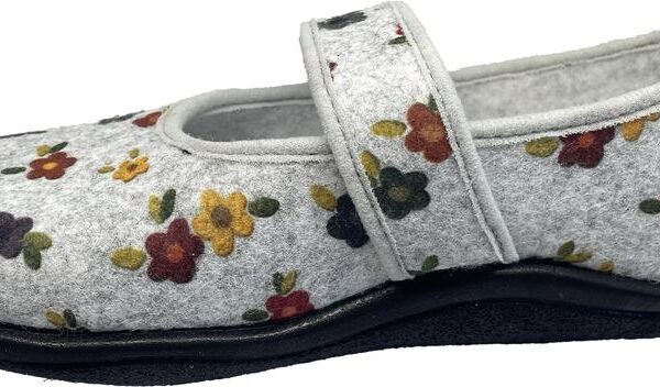 Ballerine Femme Zita gris Airplum vue latérale
